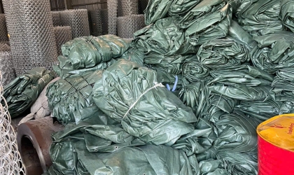 Công trình dây kẽm gai bảo vệ kho hàng tại Liên Chiểu Đà Nẵng