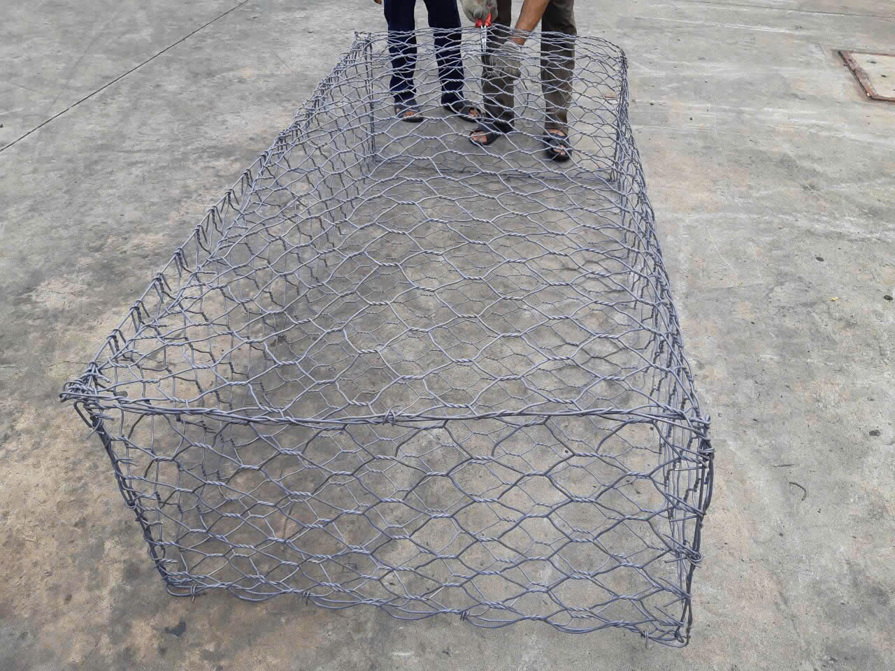 Sản xuất rọ đá, lưới thép cho công trình bền chắc