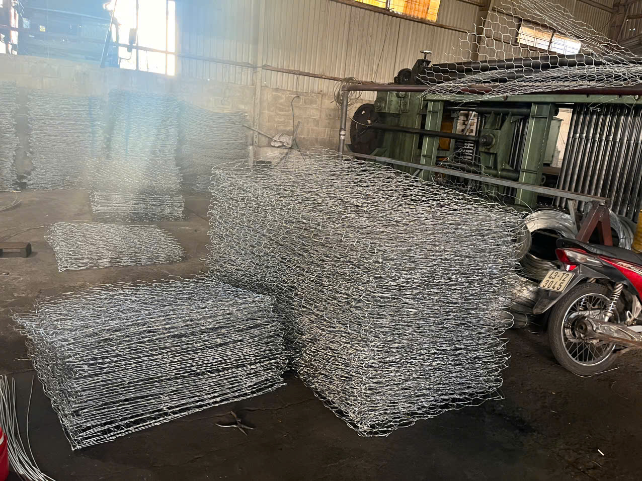 Dịch vụ gia công rọ đá cho công trình thủy lợi tại miền Trung