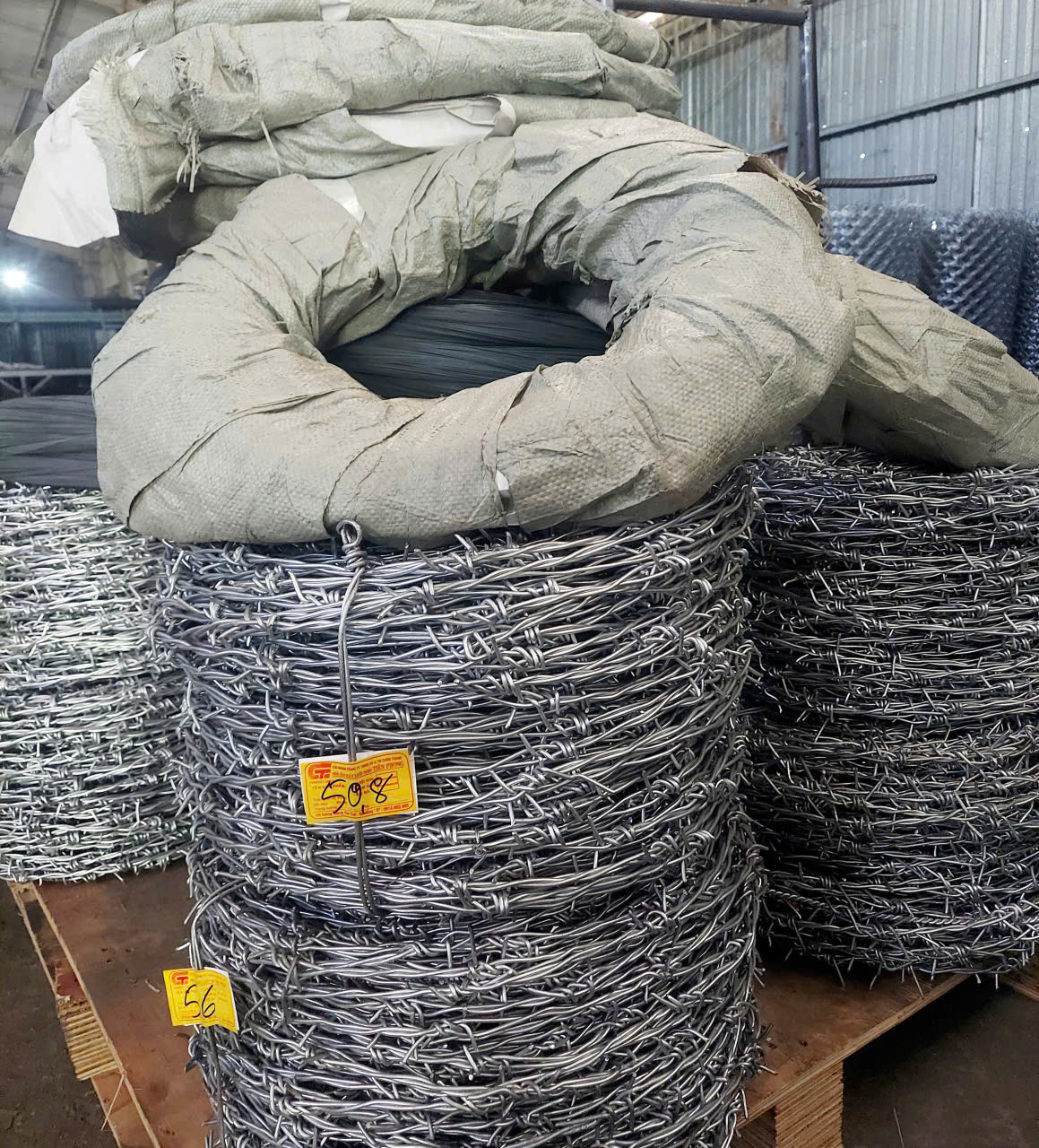 Dây kẽm gai mạ kẽm